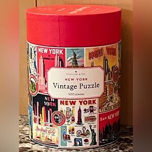 NEW YORK VINTAGE PUZZLE, LIKE NEW, ALL PIECES, COOL, 500 PIECES